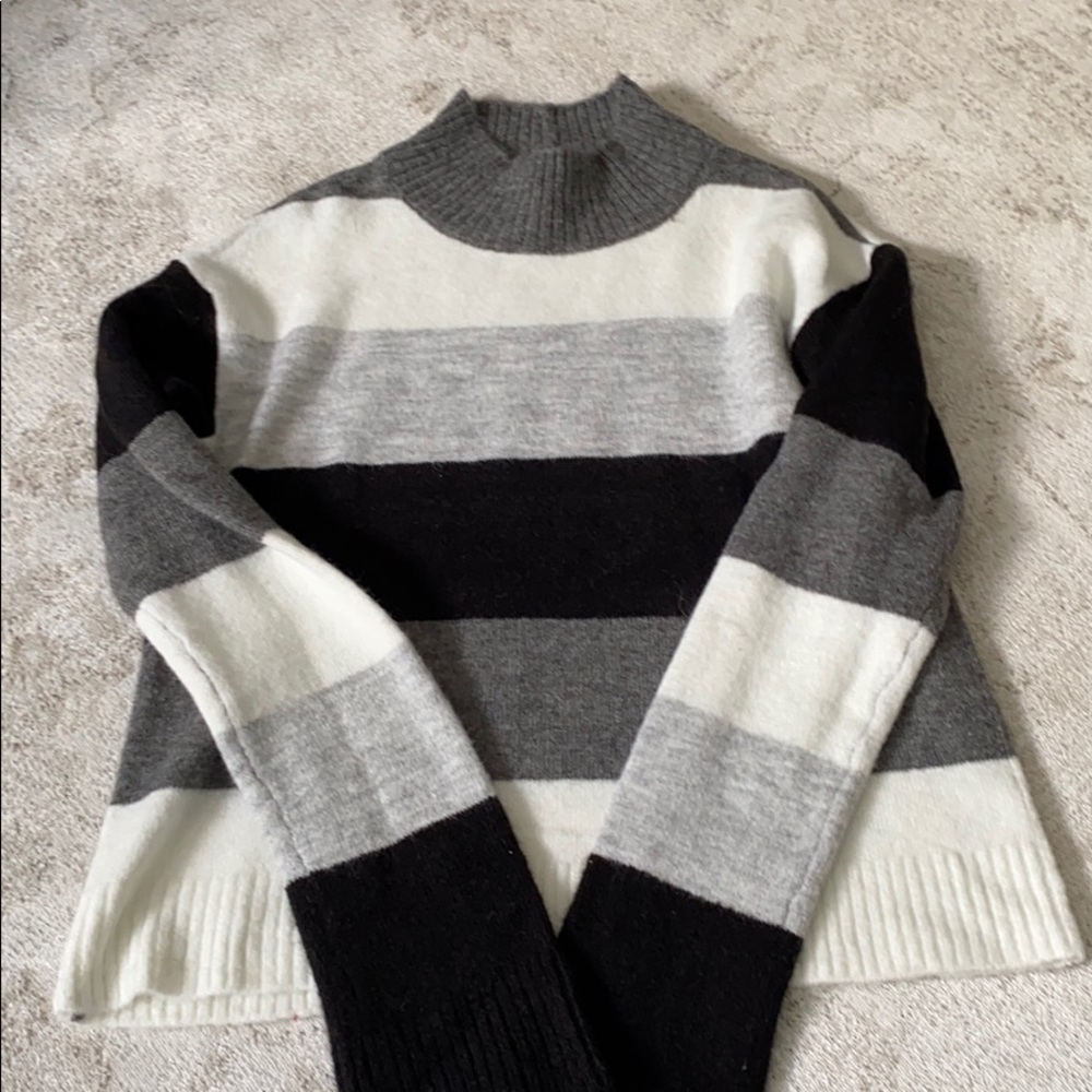 Express color block sweater